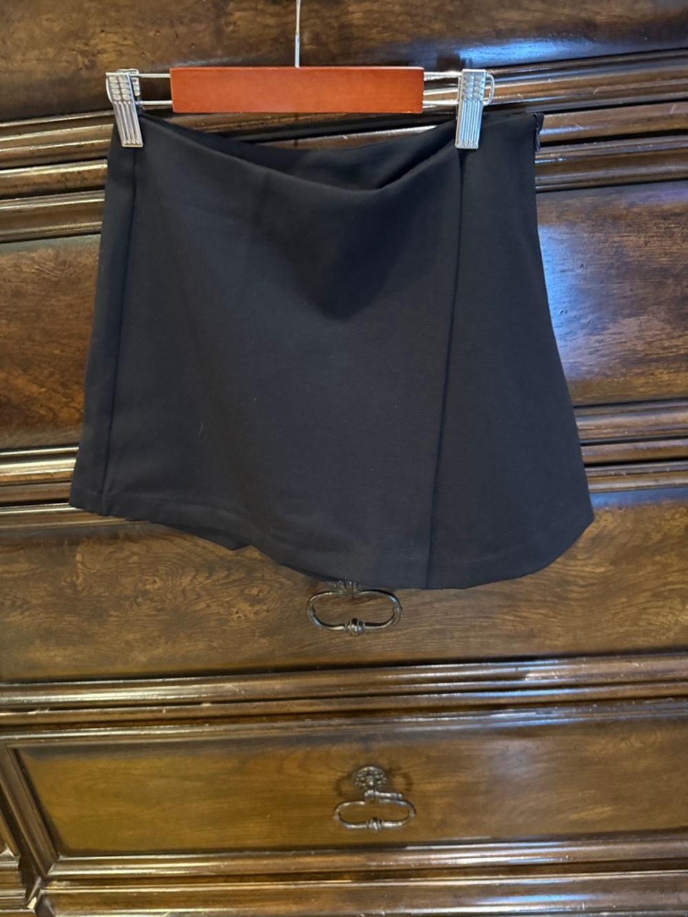 Zenana Outfitters Black Mini Skort